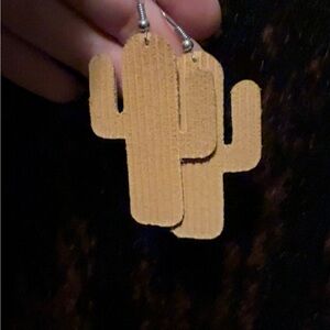 Cactus earrings